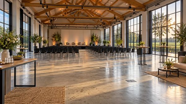 Découvrez l'éblouissante salle de 2200 m² au sud de Bruxelles